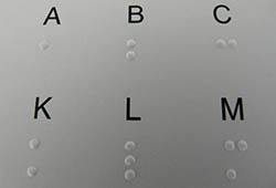 braille labels